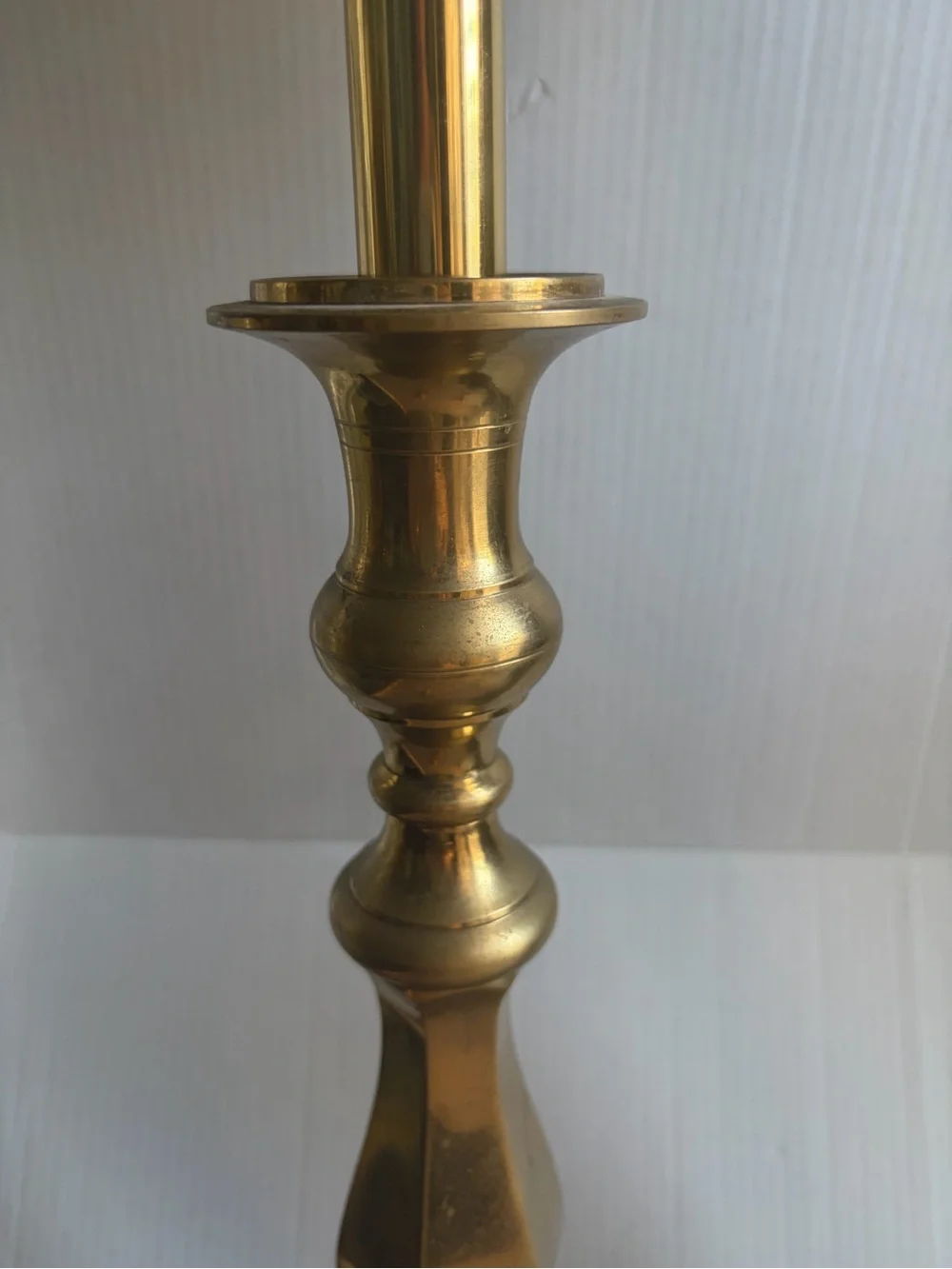 Matched Pair of Rembrandt Mid Century Brass Lamps
